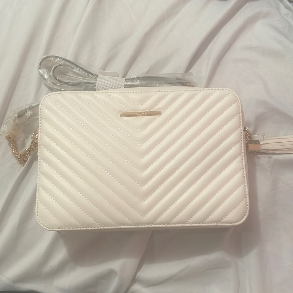 Aldo White Crossbody Handbag